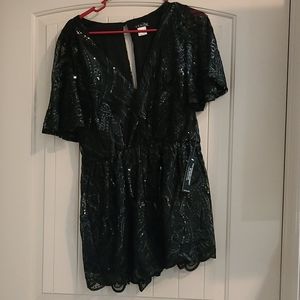 Venus sequins romper